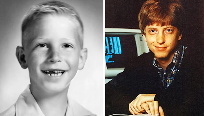 دوران کودکی بیل گیتس